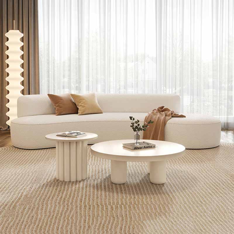 Canapé Prestige tissu boucle haut de gamme - Sakio Design